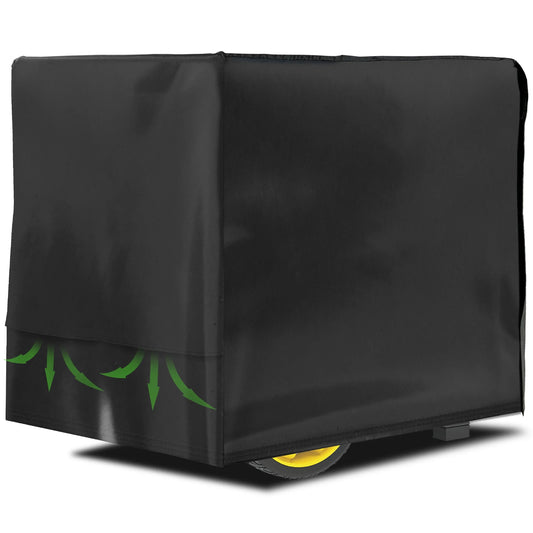 NEH Universal Generator Cover Heavy Duty Waterproof Portable Generator Cover Windproof UV Resistant All-Weather Protection Outdoor Generator Accessories 38"L X 28"W X 30"H